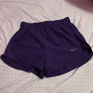Nike Purple Tempo Dri-Fit Running Shorts 3”